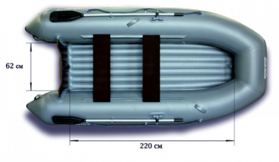 Лодка ПВХ Флагман 320 моторная